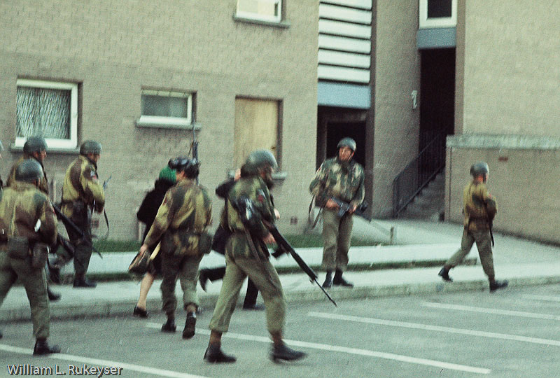Photograph from Bloody Sunday in Derry